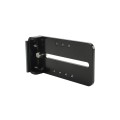 Chain Link Fence Gate DAC 36" Black Detex Standard Exit Bar Kit with Adjustable Mounting Plate (Anodized Aluminum)