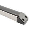 Chain Link Fence Gate DAC 48" Black Detex Standard Exit Bar Kit with Mounting Plate (Anodized Aluminum)