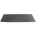 Chain Link Fence Gate DAC 48" Black Detex Standard Exit Bar Kit with Mounting Plate (Anodized Aluminum)