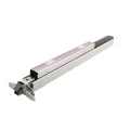 Chain Link DAC Standard Detex 36" Exit Bar Kit w/ Adjustable Silver Mounting Plate (Stainless Steel)