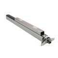 Chain Link DAC Standard Detex 36" Exit Bar Kit w/ Adjustable Silver Mounting Plate (Stainless Steel)