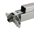 Chain Link DAC Standard Detex 36" Exit Bar Kit w/ Adjustable Silver Mounting Plate (Stainless Steel)
