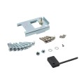 Chain Link DAC Standard Detex 36" Exit Bar Kit w/ Adjustable Silver Mounting Plate (Stainless Steel)