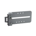 Chain Link DAC Standard Detex 36" Exit Bar Kit w/ Adjustable Silver Mounting Plate (Stainless Steel)