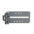 Chain Link DAC Standard Detex 36" Exit Bar Kit w/ Adjustable Silver Mounting Plate (Stainless Steel)