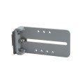 Chain Link DAC Standard Detex 36" Exit Bar Kit w/ Adjustable Silver Mounting Plate (Stainless Steel)