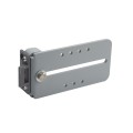 Chain Link DAC Standard Detex 36" Exit Bar Kit w/ Adjustable Silver Mounting Plate (Stainless Steel)