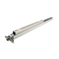 Chain Link Fence Gate DAC 48" Detex Standard Exit Bar Kit with Adjustable Mounting Plate (Anodized Aluminum)