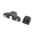 Chain Link Fence Gate DAC 48" Detex Standard Exit Bar Kit with Adjustable Mounting Plate (Anodized Aluminum)