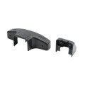Chain Link Fence Gate DAC 48" Detex Standard Exit Bar Kit with Adjustable Mounting Plate (Anodized Aluminum)