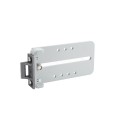 Chain Link Fence Gate DAC 48" Detex Standard Exit Bar Kit with Adjustable Mounting Plate (Anodized Aluminum)