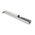 Chain Link Fence Gate DAC 36" Black Detex Standard Alarmed Exit Bar Kit with Adjustable Mounting Plate (Anodized Aluminum) (Exit Bar)