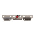 Chain Link Fence Gate DAC 36" Black Detex Standard Alarmed Exit Bar Kit with Adjustable Mounting Plate (Anodized Aluminum) (Exit Bar)