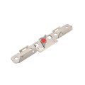 Chain Link Fence Gate DAC 36" Black Detex Standard Alarmed Exit Bar Kit with Adjustable Mounting Plate (Anodized Aluminum) (Exit Bar)
