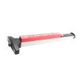 Chain Link Fence Gate DAC 36" Detex Standard Alarmed Exit Bar Kit with Adjustable Mounting Plate (Anodized Aluminum) (Exit Bar)
