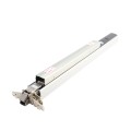 Chain Link Fence Gate DAC 36" Detex Standard Alarmed Exit Bar Kit with Adjustable Mounting Plate (Anodized Aluminum) (Exit Bar)