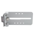 Chain Link Fence Gate DAC 36" Detex Standard Alarmed Exit Bar Kit with Adjustable Mounting Plate (Anodized Aluminum) (Exit Bar)