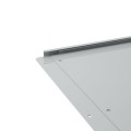 Chain Link Fence Gate DAC 36" Detex Standard Alarmed Exit Bar Kit with Adjustable Mounting Plate (Anodized Aluminum) (Exit Bar)