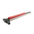 Chain Link Fence Gate DAC 48" Detex Standard Exit Bar Kit with Adjustable Mounting Plate (Anodized Aluminum)