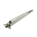 Chain Link Fence Gate DAC 48" Detex Standard Exit Bar Kit with Adjustable Mounting Plate (Anodized Aluminum)