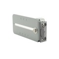 Chain Link Fence Gate DAC 48" Detex Standard Exit Bar Kit with Adjustable Mounting Plate (Anodized Aluminum)