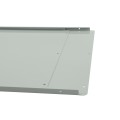 Chain Link Fence Gate DAC 48" Detex Standard Exit Bar Kit with Adjustable Mounting Plate (Anodized Aluminum)