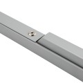 Chain Link Fence Gate DAC 42" Black Deluxe Panic Exit Bar Kit with Lockbox & Mounting Plate (Aluminum) (Panic Bars)