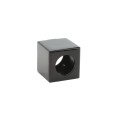 Chain Link Fence Gate DAC 42" Black Deluxe Panic Exit Bar Kit with Lockbox & Mounting Plate (Aluminum) (Panic Bars)