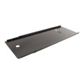 Chain Link Fence Gate DAC 42" Black Deluxe Panic Exit Bar Kit with Lockbox & Mounting Plate (Aluminum) (Panic Bars)