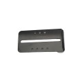 Chain Link DAC 42" Black Detex Deluxe Panic Exit Bar Kit with Lockbox & Mounting Plate   (Aluminum)