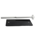 Chain Link DAC 42" Black Detex Deluxe Panic Exit Bar Kit with Lockbox & Mounting Plate   (Aluminum)