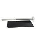 Chain Link DAC 42" Black Detex Deluxe Panic Exit Bar Kit with Lockbox & Mounting Plate   (Aluminum)