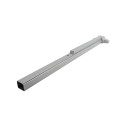 Chain Link DAC 42" Detex Deluxe Panic Exit Bar Kit with Lockbox & Mounting Plate   (Aluminum)