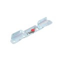 Chain Link Fence Gate DAC 36" Black Detex Superior Exit Bar Kit with Mounting Plate and Lock Box (Anodized Aluminum)