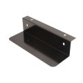 Chain Link Fence Gate DAC 36" Black Detex Superior Exit Bar Kit with Mounting Plate and Lock Box (Anodized Aluminum)