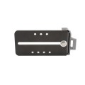 Chain Link Fence Gate DAC 36" Black Detex Superior Exit Bar Kit with Mounting Plate and Lock Box (Anodized Aluminum)