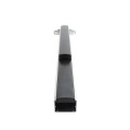 Chain Link Fence Gate DAC 36" Black Detex Superior Exit Bar Kit with Mounting Plate and Lock Box (Anodized Aluminum)