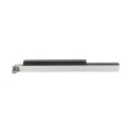 Chain Link Fence Gate DAC 36" Black Detex Superior Exit Bar Kit with Mounting Plate and Lock Box (Anodized Aluminum)