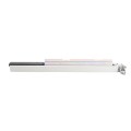 36 inch DAC Exit Bar for chain link fence gate without black coverings 
