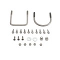 Chain Link Fence Gate DAC 36 inch Black Detex Superior Exit Bar Kit hardware