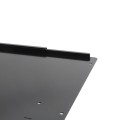Chain Link Fence Gate DAC 36 inch Black Detex Superior Exit Bar Kit black mounting plate