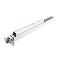 36 inch DAC Exit Bar for chain link fence gate without black coverings 