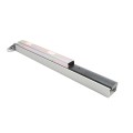 36 inch DAC Exit Bar for chain link fence gate without black coverings 
