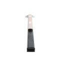 36 inch DAC Exit Bar for chain link fence gate without black coverings 