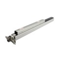 Chain Link Fence Gate DAC 36" Detex Superior Exit Bar Kit with Mounting Plate and Lock Box (Anodized Aluminum) (Panic Bars)