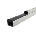 Chain Link Fence Gate DAC 36" Detex Superior Exit Bar Kit with Mounting Plate and Lock Box (Anodized Aluminum) (Panic Bars)