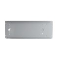 Chain Link Fence Gate DAC 36" Detex Superior Exit Bar Kit with Mounting Plate and Lock Box (Anodized Aluminum) (Panic Bars)