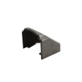 Chain Link Fence Gate DAC 36" Detex Superior Exit Bar Kit with Mounting Plate and Lock Box (Anodized Aluminum) (Panic Bars)