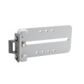 Chain Link Fence Gate DAC 36" Detex Superior Exit Bar Kit with Mounting Plate and Lock Box (Anodized Aluminum) (Panic Bars)