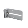 Chain Link Fence Gate DAC 36" Detex Superior Exit Bar Kit with Mounting Plate and Lock Box (Anodized Aluminum) (Panic Bars)